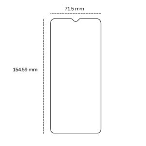 Grūdintas stiklas 2,5D, skirtas Samsung Galaxy M15 5G - Image 3