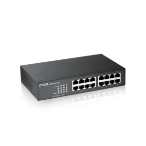 „Zyxel“ GS1100-16 16 prievadų nevaldomas gigabito komutatorius (GS1100-16-EU0104F)
