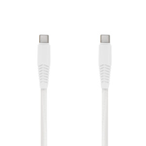 Setty laidas USB-C – USB-C 1,5 m 20W KNC-C-1.52000 baltas
