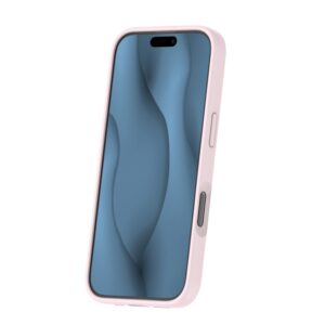 Plonas silikoninis Mag dėklas, skirtas iPhone 16 Pro 6,3", šviesiai rožinis - Image 3