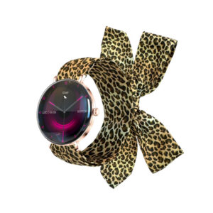 Išmanusis laikrodis Forever Lucca SB-370, rožinio aukso spalvos – su leopardo raštu - Image 11