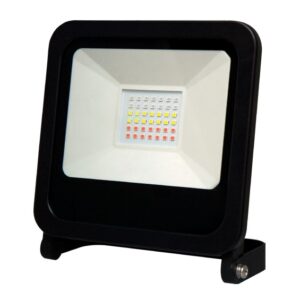 Lauko šviestuvas LED 50W RGB + BLUETOOTH TUYA 230Vac, IP65, juodas, PHOTON, LED LINE