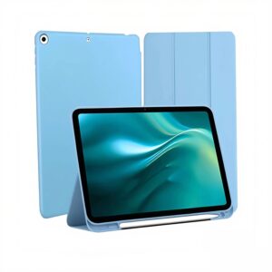 Etteri dėklas Apple iPad 7 2019 / 8 2020 / 9 2021 10.2'' šviesiai mėlynas