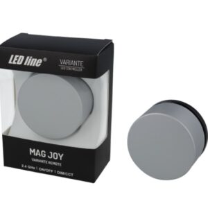 LED valdymo pultas MAG JOY, rotarinis, su magnetu, sistemai VARIANTE, LED LINE