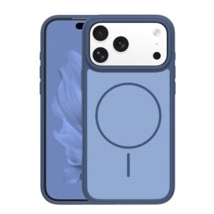 Frame Thin Mag dėklas iPhone 17 Pro Max 6,9" / 18 Pro Max 6,9" tamsiai mėlynas