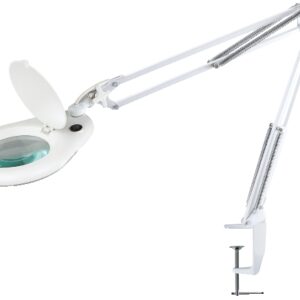 Darbo šviestuvas 230Vac 22W su didinamuoju Ø120mm stiklu, 8 dioptrijos - Image 1