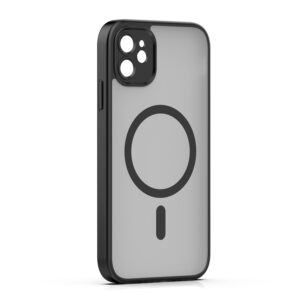 „Mag Matt“ dėklas, skirtas „iPhone 11“, juodas, su apsauga kamerai - Image 2