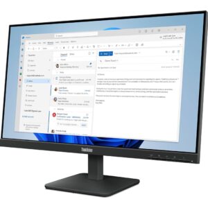 Lenovo ThinkVision S24-4e kompiuterio monitorius 60,5 cm (23.8") 1920 x 1080 pikseliai „Full HD“ LED Juoda - Image 3