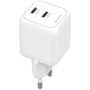 Wall charger 4smarts PDPlug SiC Dual 45W 2xUSB-C white - Image 3