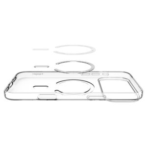 Spigen LIQUID CRYSTAL MagSafe iPhone 17 Pro / 18 Pro SKAIDRUS/BALTAS - Image 4