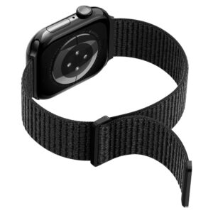Spigen WBF01 DIRŽELIS APPLE WATCH 8 / 9 / 10 / 11 / SE / ULTRA (44 / 45 / 46 / 49 MM) juodos spalvos - Image 4