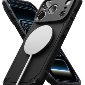RINGKE RUGGED GEAR MAGNETINIS MagSafe DĖKLAS iPhone 17 Pro Max / 18 Pro Max JUODAS - Image 4