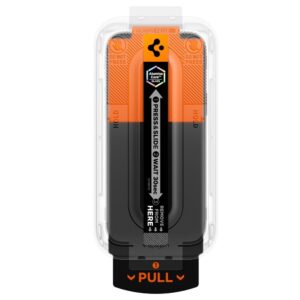 GRŪDINTAS STIKLAS Spigen GLAS.TR EZ FIT Pro HD AC 2-PACK iPhone 16 Pro / 17 / 17 Pro / 18 Pro SKAIDRUS - Image 4