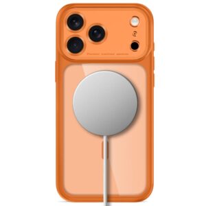 TECH-PROTECT MAGPEAK MagSafe CC iPhone 17 Pro / 18 Pro KOSMINĖ ORANŽINĖ/SKAIDRI - Image 4