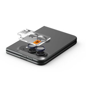 KAMEROS APSAUGA Spigen OPTIK PRO GLAS.TR EZ FIT CAMERA PROTECTOR 2-PACK IPHONE DUO NIGHT SKY - Image 5