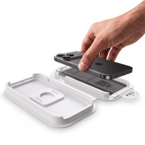 PRIVATUMĄ UŽTIKRINANTIS STIKLAS Tech-Protect ONETOUCH SET SPY+ 2-PACK iPhone 18 PRO MAX PRIVACY - Image 4