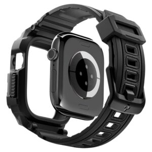 Spigen RUGGED ARMOR PRO APPLE WATCH 12 (46 MM) MATINĖ JUODA - Image 4