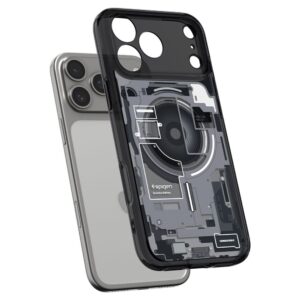Spigen Ultra Hybrid MagSafe iPhone 17 Pro Max / 18 Pro Max ZERO ONE DĖKLAS juodos spalvos - Image 3
