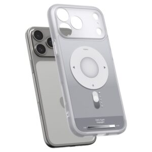 Spigen Ultra Hybrid MagSafe iPhone 17 Pro Max / 18 Pro Max KLASIKINIS SIDABRINIS - Image 4