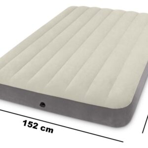 Velūrinis pripučiamas čiužinys 203x152 cm INTEX 64103 - Image 5