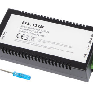 Stiprintuvas 2x30W su Bluetooth 4.1, AUX jungtimi
