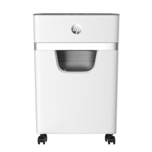 HP OneShred 10MC dokumentų naikiklis Smulkinimas itin mažais gabalėliais 65 dB 22 cm Balta - Image 3