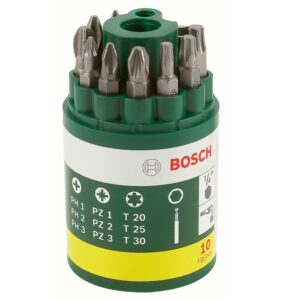 Atsuktuvų antgalių komplektas Bosch, 10 vnt - Image 1