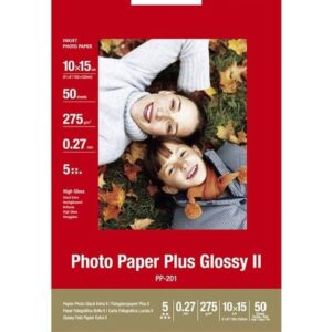 Fotopopierius Canon PP-201, blizgus, 10 x 15 cm - Image 2