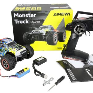 Amewi MAX20 Radijo bangomis valdomas (RC) modelis Visureigis dideliais ratais Elektrinis variklis 1:20 - Image 2