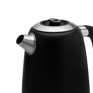 Huslog retro virdulys su temperatūros reguliavimu, juodas, 1,7 l, 2200 W - Image 3