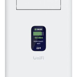 Ubiquiti UniFi UTR belaidis maršrutizatorius Gigabitinis eternetas Dviguba juosta (2,4 GHz / 5 GHz) Balta