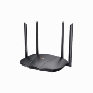 Tenda TX9 PRO belaidis maršrutizatorius Gigabitinis eternetas Dviguba juosta (2,4 GHz / 5 GHz) Juoda - Image 2