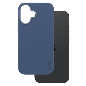 CARE by PanzerGlass Fashion galinis dangtelis MagSafe, skirtas iPhone 16 – mėlynas