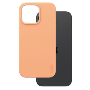 CARE by PanzerGlass Fashion galinis dėklas MagSafe, skirtas iPhone 16 Pro Max – Peachy
