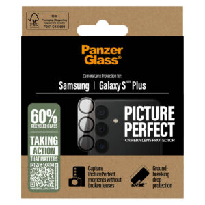PanzerGlass PicturePerfect kameros objektyvo apsauga, skirta Samsung Galaxy S25 Plus – skaidri