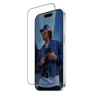 PanzerGlass Ultra Wide Fit FastFit ekrano apsauga „viskas viename“ skirta iPhone 17 / 16 Pro