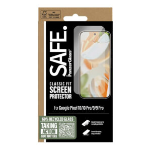 SAFE by PanzerGlass Classic Fit ekrano apsauginė plėvelė, skirta Google Pixel 10 / 10 Pro