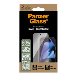 PanzerGlass antibakterinė ekrano apsauga, skirta Google Pixel 10 Pro Fold
