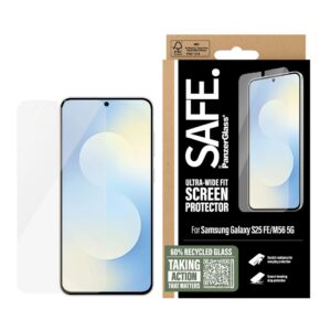 SAFE by PanzerGlass Ultra-Wide Fit ekrano apsauga, skirta Samsung Galaxy S25 FE