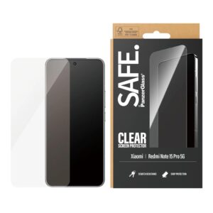 SAFE by PanzerGlass Ultra-Wide Fit ekrano apsauga, skirta Xiaomi Redmi Note 15 Pro (5G)