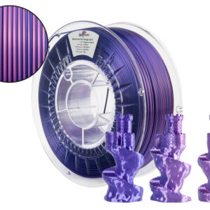 3D plastikas PLA dvipusis Magic silk MAGENTA DREAM (violet, pink) 1kg Spectrum