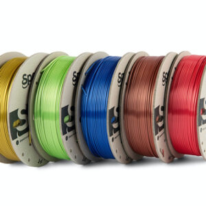 3D plastikas PLA blizgus (silk) mix 5x0.25kg Spectrum