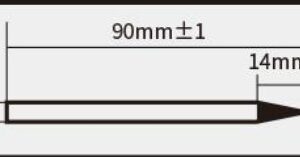 Antgalis 1mm SI-126B-80 lituokliui, Proskit