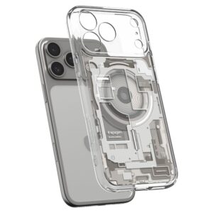 Spigen Ultra Hybrid MagSafe iPhone 17 Pro / 18 Pro ZERO ONE NATŪRALUS TITANAS - Image 5
