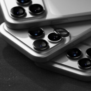 FOTOAPARATO APSAUGA RINGKE CAMERA FRAME PROTECTOR 2-PACK iPhone 18 Pro / Pro Max JUODA - Image 5