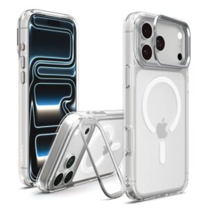 Spigen Ultra Hybrid OPTIK S MagSafe iPhone 17 Pro / 18 Pro SKAIDRUS/SIDABRINIS - Image 5