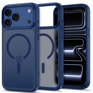Tech-Protect MagMat MagSafe CC iPhone 17 Pro Max / 18 Pro Max MATINIS TAMSIAI MĖLYNAS