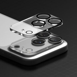FOTOAPARATO APSAUGA RINGKE CAMERA FULL COVER 2-PACK iPhone 18 Pro Max JUODA - Image 5
