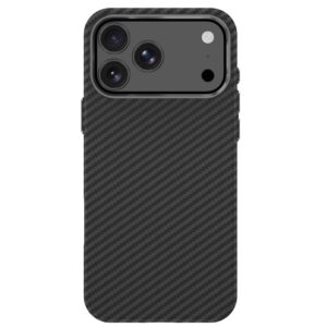 Tech-Protect ION CARBON MagSafe iPhone 17 Pro / 18 Pro JUODAS/SIDABRINIS - Image 6