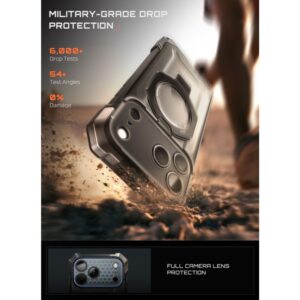 SupCase UB GRIP MAG MagSafe iPhone 17 Pro / 18 Pro JUODAS - Image 5